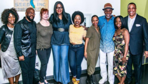 Timothy and Lee Radden Host Community Event for Black Theatre Troupe  Image