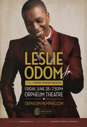 Leslie Odom, Jr Performs With The Memphis Symphony Orchestra, Tickets On Sale Now Image