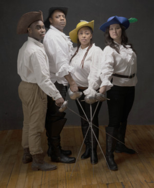 THE THREE MUSKETEERS Ride Into GBSC In Collaboration With The Front Porch Arts Collective Image