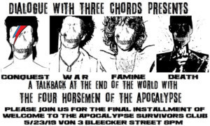Dialogue With Three Chords Closes Out Season Eight With Finale Of WELCOME TO THE APOCALYPSE SURVIVORS CLUB Image