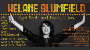 Helane Blumfield's New Show to Be Directed By Lennie Watts Image