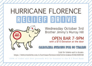 Brother Jimmy's Hosts Hurricane Florence Relief Drive Image
