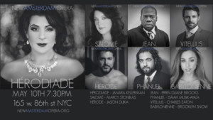 New Amsterdam Opera Announces Cast For HERODIADE  Image