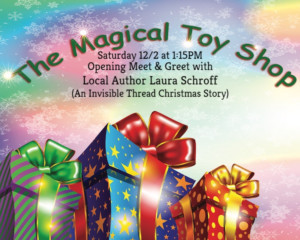 Author Laura Schroff to Sign Books Before THE MAGICAL TOY SHOP at The Noel S. Ruiz Theatre 