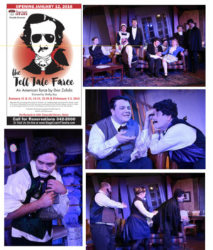 THE TELL-TALE FARCE Comes to Stagecoach Theatre Jan 12 Through Feb 3 