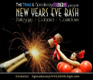 Celebrate a 1920s New Years Eve with SPEAKEASY MODERNE at The Triad 