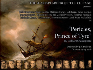 Shakespeare Project Of Chicago Presents Free Performances Of Rarely Seen PERICLES 