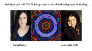 Carla Bianco And Lenora Nemetz Headline MTAP's Incubator Reading Of KALEIDOSCOPE Image