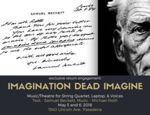 IMAGINATION DEAD IMAGINE Announces Los Angeles Return 