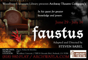 Archway Theatre's Edgy Adaptation of FAUSTUS To Be Staged In Woodbury University Library 