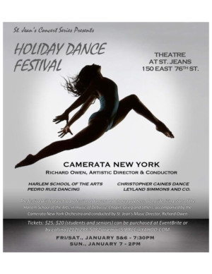 Camerata New York to Kick Off Inaugural HOLIDAY DANCE FESTIVAL 