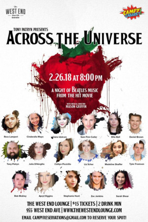 The Campy Cabaret Presents ACROSS THE UNIVERSE 