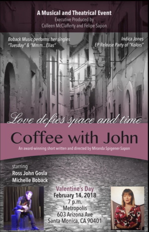 Ross John Gosla Stars In Miranda Spigener-Sapon's  COFFEE WITH JOHN Image