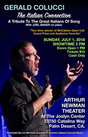 Gerald Colucci Sings The Italian Connection Image