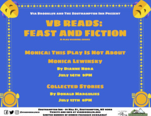 VB Reads: Feast And Fiction - A Play Reading Series Image