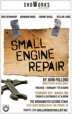 ShoWorks Entertainment to Present John Pollono's SMALL ENGINE REPAIR Image