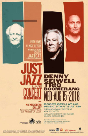 Denny Seiwell Trio To Perform At Just Jazz Live Concert Series Image