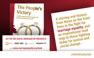 Marriage Equality USA Publishes Inspiring THE PEOPLE'S VICTORY Image