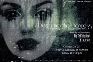 Little Door Theatre Performs Edgar Allan Poe Tribute, DEEP INTO THE DARKNESS] Image