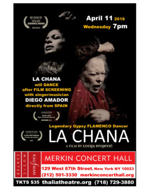 Kaufman to Host Screening & Live Performance of LA CHANA 