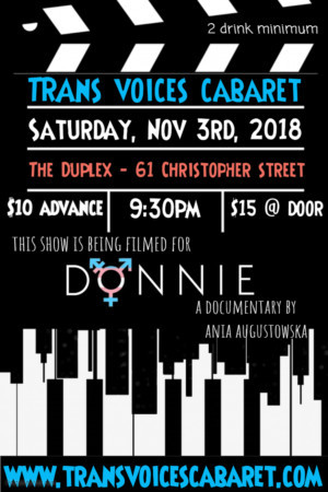 Trans Voices Cabaret's Celebrates 1 Year with Anniversary Show 