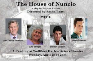 THE HOUSE OF NUNZIO Gets Reading At WHAT Image