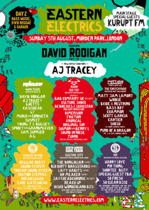 Eastern Electrics Festival Announce Kurupt FM And AJ Tracey at Day Two of EE 