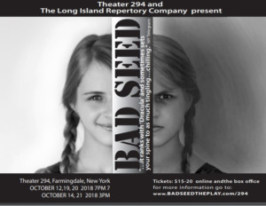 LI Rep Presents BAD SEED Murder Mystery Ahead Of Halloween  Image