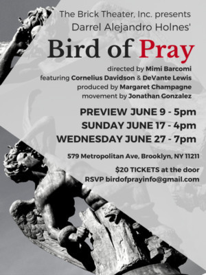 Brick Theater Inc. Presents BIRD OF PRAY 
