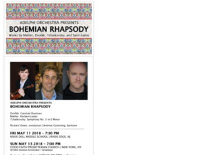 The Adelphi Orchestra's NYC Mother's Day Concert To Benefit Young Artist Program And Honor Extraordinary Moms Image