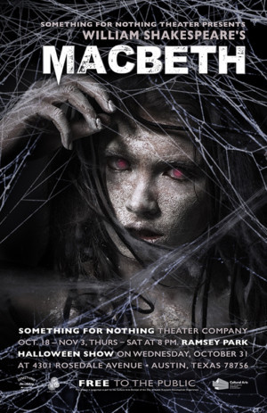 Something For Nothing Theater Presents William Shakespeare's MACBETH Image
