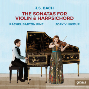 Rachel Barton Pine and Jory Vinikour Play J.S. Bach's Violin and Harpsichord Sonatas on Cedille Records Album  Image