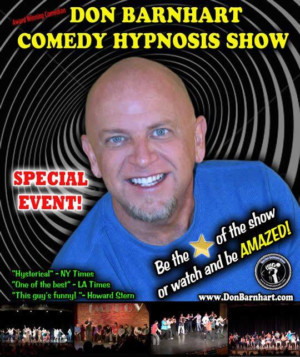 Las Vegas Comedy Hypnotist Don Barnhart Brings Family Friendly Show To Myrtle Beach  Image