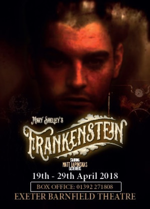 TV's Matt Lapinskas Stars As Frankenstein At Exeter Rep 
