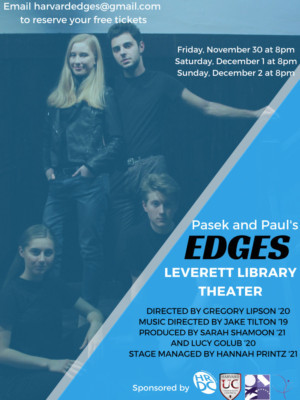 Harvard-Radcliffe Dramatic Club Presents EDGES By Pasek & Paul Image