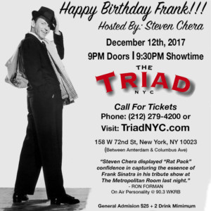 Steven Chera Hosts The 3rd Annual HAPPY BIRTHDAY FRANK!  Image