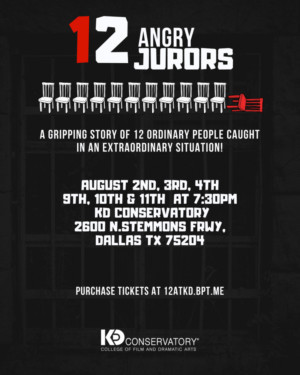 KD Conservatory Presents 12 ANGRY JURORS Image