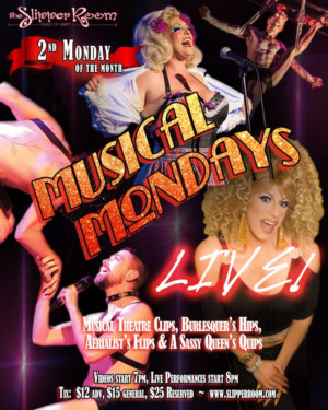 MUSICAL MONDAYS: LIVE! Returns To NYC's The Slipper Room As A Monthly Extravaganza Image