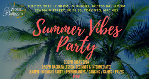 Summer Social Dance Party Announced At Access Ballroom 