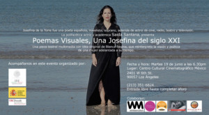 Saida Santana Tributes Josefina de la Torre With 'Visual Poems: A Josefina of XXI Century' 
