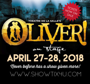 Theatre De La Salle Presents Third Revival Of OLIVER!...With A Twist! 