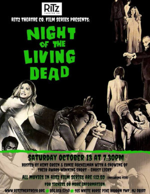 The Ritz Theatre Co. Presents NIGHT OF THE LIVING DEAD Saturday October 13 Image