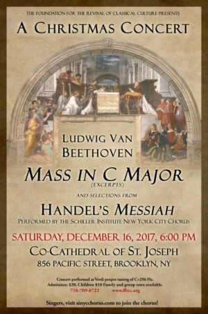 Foundation for the Revival of Classical Culture to Present A CHRISTMAS CONCERT in Brooklyn Image