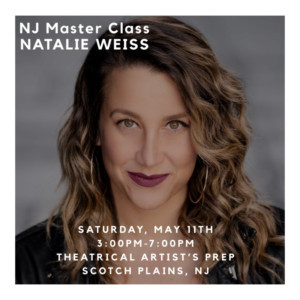 Natalie Weiss To Conduct Vocal Performance Master Class In Scotch Plains, NJ Image
