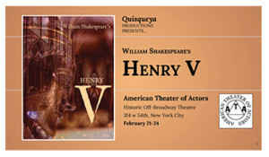 HENRY V Goes Once More Unto The Breach At The ATA 