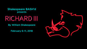 Shakespeare BASH'd Explores a Dangerous Leader with RICHARD III Image
