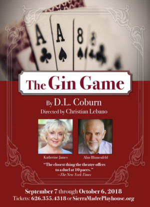 THE GIN GAME Opens September 8 At Sierra Madre Playhouse  Image