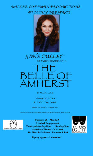 THE BELLE OF AMHERST Returns For Limited Run Image