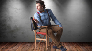 Anthony Scundi Stars As Guido In StageArt's NINE The Musical Image