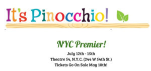 IT'S PINOCCHIO! Announces NYC Premier Production Image